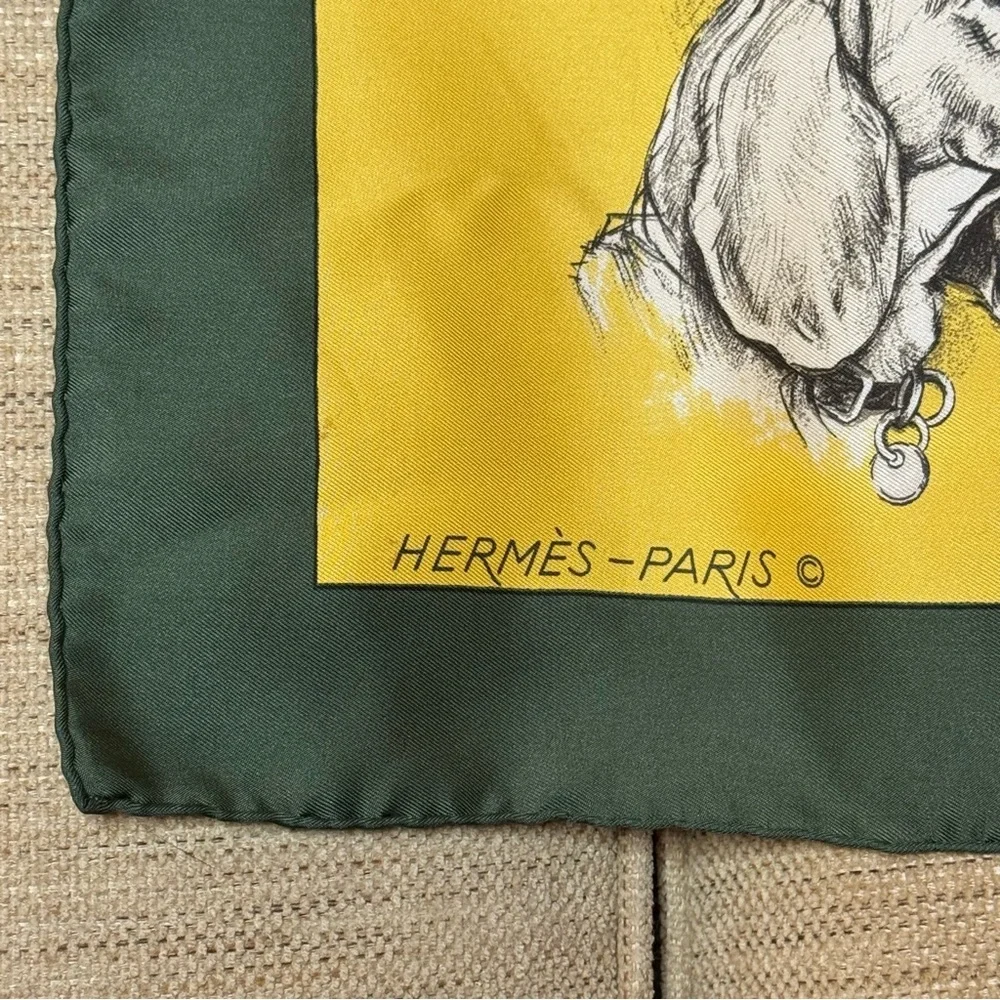 Vintage Hermes Monarch Silk Scarf - Picture 5 of 17